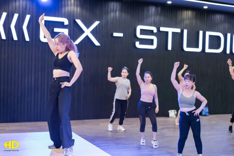 Sexy dance là bộ môn thuộc GroupX tại phòng gym HD Fitness Đà Nẵng